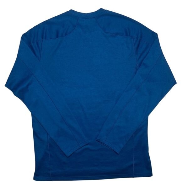 PATAGONIA Blue Striped Long Sleeve Shirt Men’s Size M - Picture 2 of 3